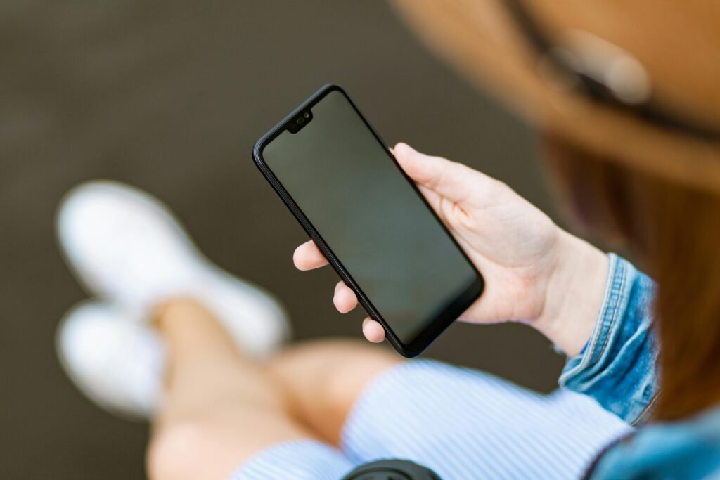 Person Looking at phone all time is a sign that you need digital detox