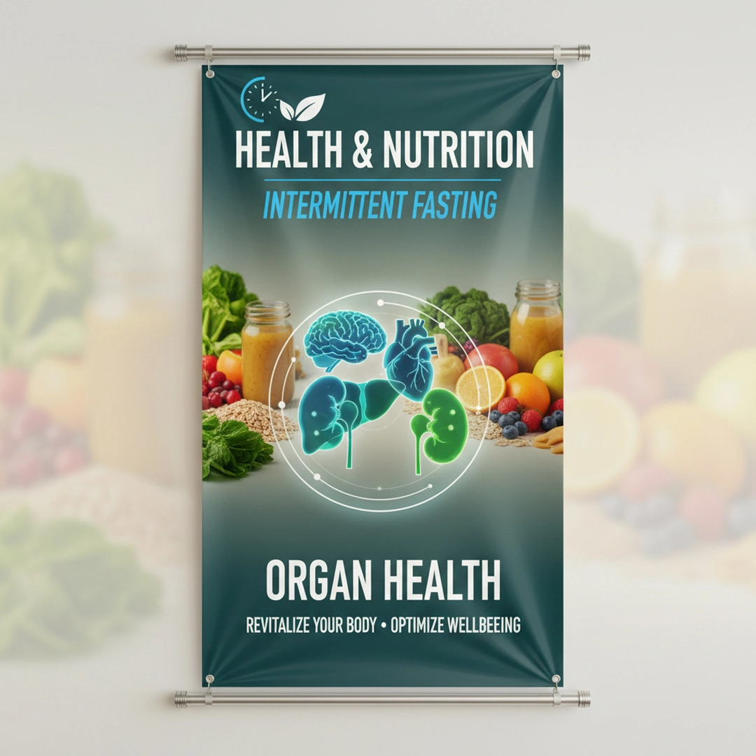 Illustration representing overall health, wellness, and balanced lifestyle